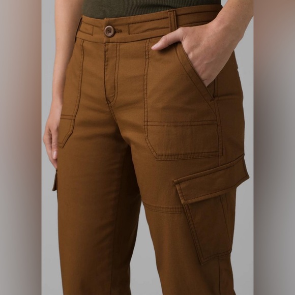 prAna Womens Elle Cargo Pant Sepia | Size 8 | EUC - Picture 5 of 6